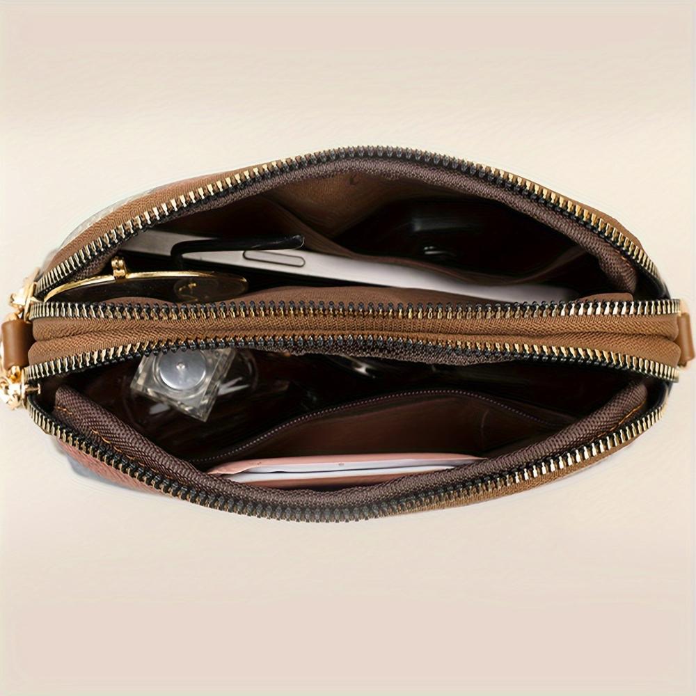 Luna | Мини торба crossbody с пачуърк десен