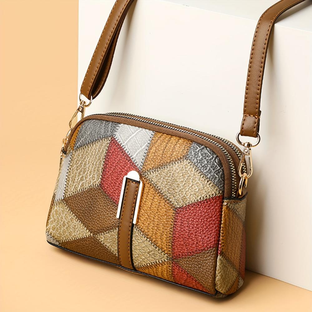 Luna | Мини торба crossbody с пачуърк десен